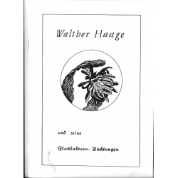 Walter Haage und seine Blattkakteen