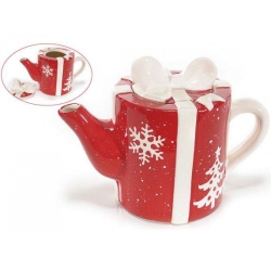 Christmas teapot